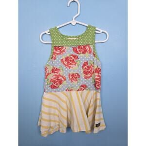 Matilda Jane Beaming Brightly Tank Top Girls Hello Lovely Shirt Size 6